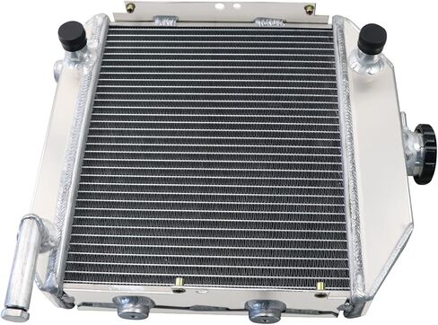 Radiator Compatible with Ford Compact Tractor 1300 With Cap ~SBA310100211 Radiador 2 Row Aluminum Tractor Radiators in Kuwait