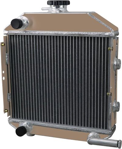 2 Row Aluminum Radiator Compatible For Ford Compact Tractor 1300 With Cap SBA310100211 Radiator Tractor in Saudi Arabia