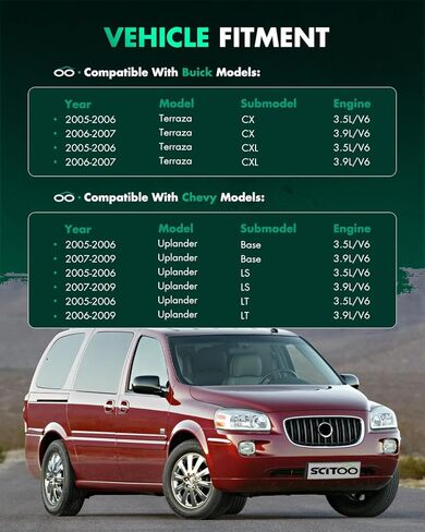 حامل وترس توجيه كهربائي من SCITOO لـ Buick Terraza 2005-2007، لـ Chevy Uplander 2005-2009، لـ Pontiac Montana 2005-2009، لـ Saturn Relay 2005-2007 XS-JY-03 in Saudi Arabia