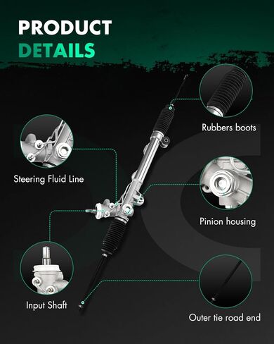 حامل وترس توجيه كهربائي من SCITOO لـ Buick Terraza 2005-2007، لـ Chevy Uplander 2005-2009، لـ Pontiac Montana 2005-2009، لـ Saturn Relay 2005-2007 XS-JY-03 in Saudi Arabia