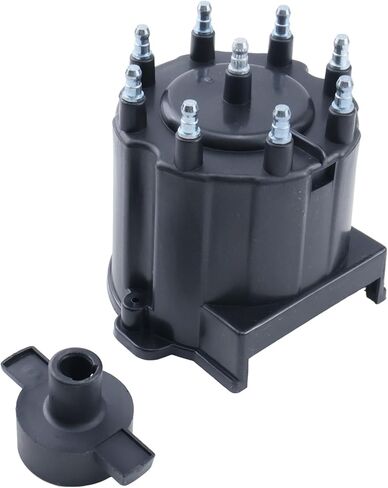 Distributor Cap and Ignition Rotor Kit 808483Q1 808483T3 18-5281 Compatible With MerCruiser 350 Marinized V8 Engines 5.0L 5.7L by General Motor with Delco HEI Ignition System in Saudi Arabia