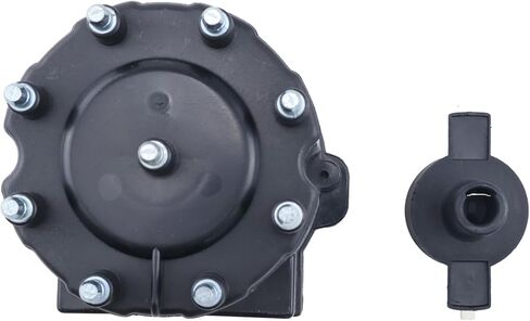 Distributor Cap and Ignition Rotor Kit 808483Q1 808483T3 18-5281 Compatible With MerCruiser 350 Marinized V8 Engines 5.0L 5.7L by General Motor with Delco HEI Ignition System in Saudi Arabia
