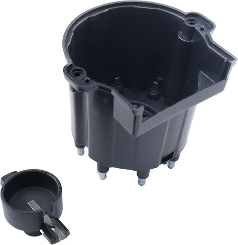 Distributor Cap and Ignition Rotor Kit 808483Q1 808483T3 18-5281 Compatible With MerCruiser 350 Marinized V8 Engines 5.0L 5.7L by General Motor with Delco HEI Ignition System in Saudi Arabia