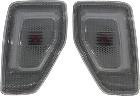 مصباح التحديد الجانبي الأمامي من Royal Sun، مصابيح إشارة الانعطاف متوافقة مع Hummer H3 H3T رقم OEM: 25791936، 25791937 يستبدل 15816672،15816673 حزمة من قطعتين in Saudi Arabia