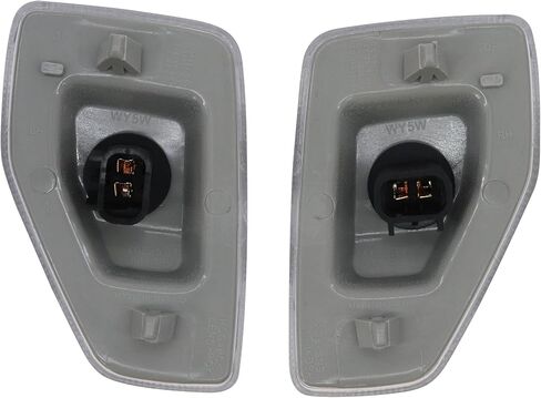 مصباح التحديد الجانبي الأمامي من Royal Sun، مصابيح إشارة الانعطاف متوافقة مع Hummer H3 H3T رقم OEM: 25791936، 25791937 يستبدل 15816672،15816673 حزمة من قطعتين in Saudi Arabia