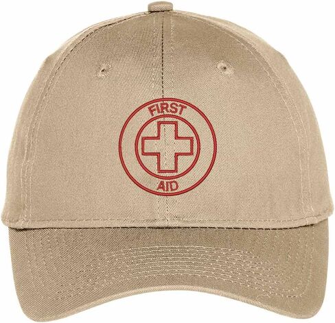 Trendy Apparel Shop First Aid Embroidered Dad Hat Baseball Cap in Saudi Arabia