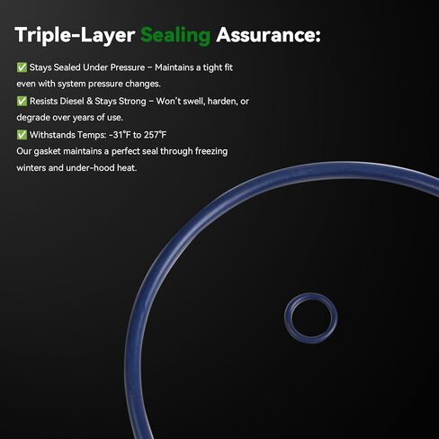 Fuel Filters for 6.6L Duramax Diesel TP1015, Compatible with 2017-2025 Chevy Silverado & GMC Sierra 2500HD 3500HD, Replaces 23304096 13539108, with Seals (2PCs) in Kuwait