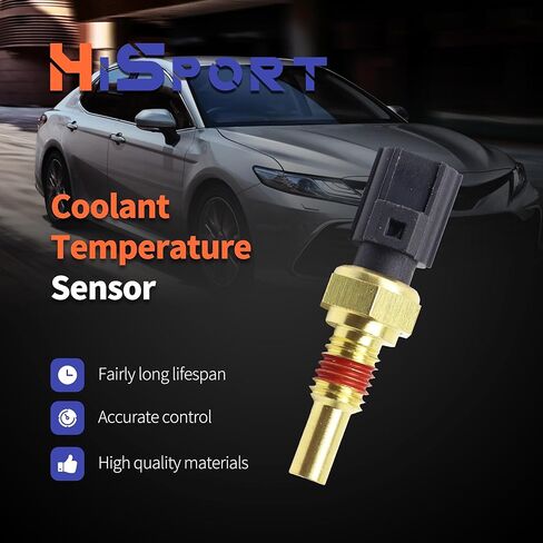HiSport Engine Cylinder Head Temperature Sensor - Compatible with Ford Excursion Expedition Lincoln Aviator BlackWood Navigator Mercury Marauder Mountainer Replaces 8L3Z6G004A in Saudi Arabia
