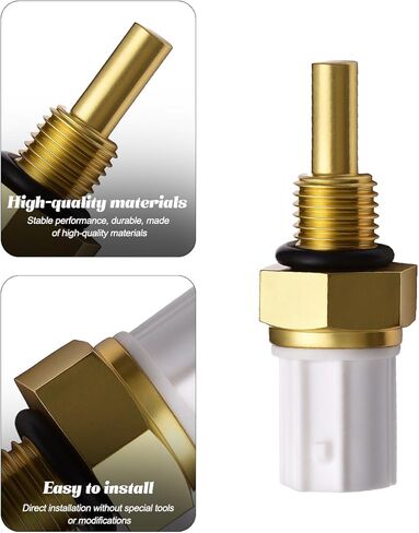 Car Coolant Temperature Sensor, OEM#37870-PLC-004 37870-PNA-003 Vehicle Engine Coolant Temperature Sensor, Water Temp Switch Replacement, Compatible with Civic Element Pilot in Saudi Arabia