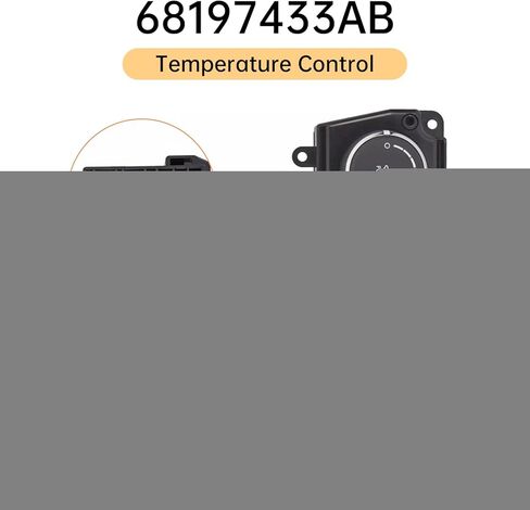Temperature Control Fit for Jeep for Wranglers with A/C Features 68197433AB in Saudi Arabia