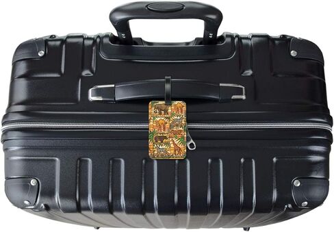Safari - Image by Dan Morris - Luggage ID Tags - Suitcase Identification Cards - Set of 2 in Saudi Arabia