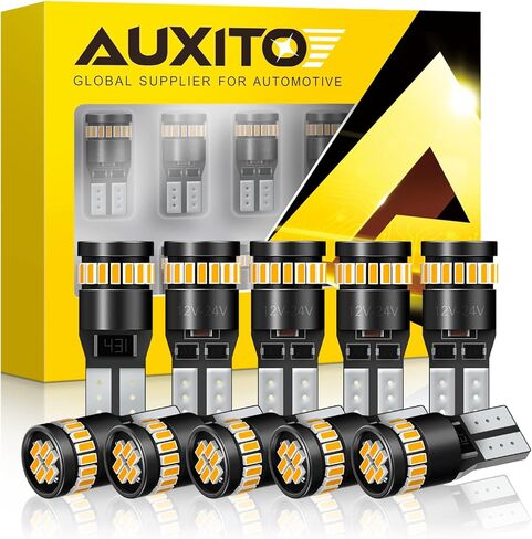 AUXITO 578 LED Bulbs 400 Lumens Canbus Error Free 211-2 212-2 41MM 42MM Festoon LED Bulbs for Dome Light Interior Car License Plate Map Door Courtesy Lights Xenon White, Pack of 2 in Kuwait