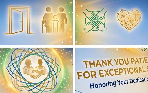 زينة لافتة أسبوع وصول المريض - علامة تقدير "الاتصال الأول" لموظفي المستشفى وفريق القبول - خلفية من نسيج البوليستر الناعم لجدار المكتب ودعامة حفلات العيادة (70.87 × 45.3 بوصة) in Kuwait