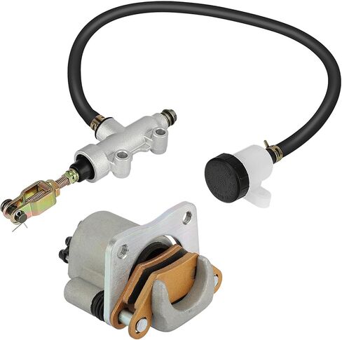 M MATI Rear Brake Caliper & Master Cylinder for Polaris 400 450 500 570 800 ETX Hawkeye 325 400 2011-2020 1911415 1911688 1912301 in Saudi Arabia