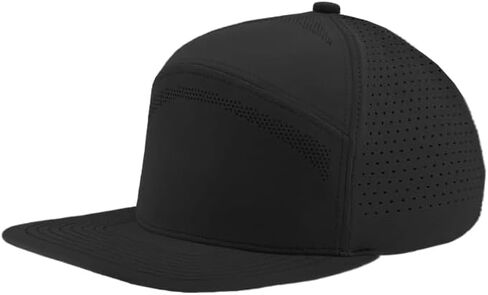 Osprey Elite Performance High Tech Baseball Cap for Men – Flat Brim Snapback with Lasercut Max Airflow, Premium Blank Hats in Saudi Arabia