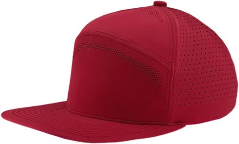 Osprey Elite Performance High Tech Baseball Cap for Men – Flat Brim Snapback with Lasercut Max Airflow, Premium Blank Hats in Saudi Arabia