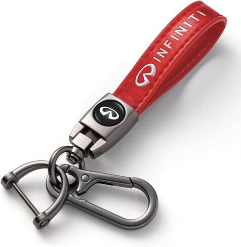 سلسلة مفاتيح جلدية للسيارة، لسلسلة مفاتيح السيارة Acura Integra RSX TSX TL ملحقات حلقة سلسلة مفاتيح للرجال والنساء OG_Red in Kuwait