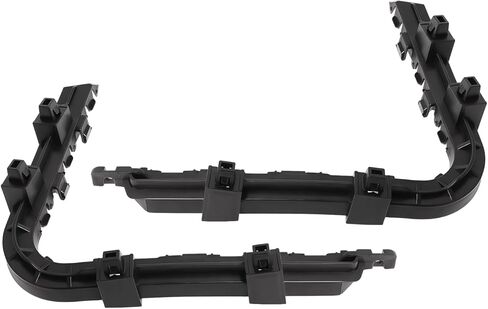 1 زوج المصد الأمامي التجنيب دعم قوس الجانب الأيسر والأيمن يصلح ل Acura TL 2009-2014 السائق والركاب الجانب الوفير الجانب فاصل دعم حامل تصاعد يستبدل 71198-TK4-A00 71193-TK4-A00 in Kuwait