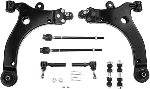 Suspension Kit Front Left Driver Right Passenger Inner Outer Lower Side Sway Bar Tie Rod for Grand Prix for Intrigue for Impala for Regal for Century K80538 ES3459 in Kuwait