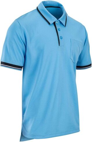 قميص CHAMPRO للرجال Umpire Polo أزرق فاتح مقاس XL in Saudi Arabia