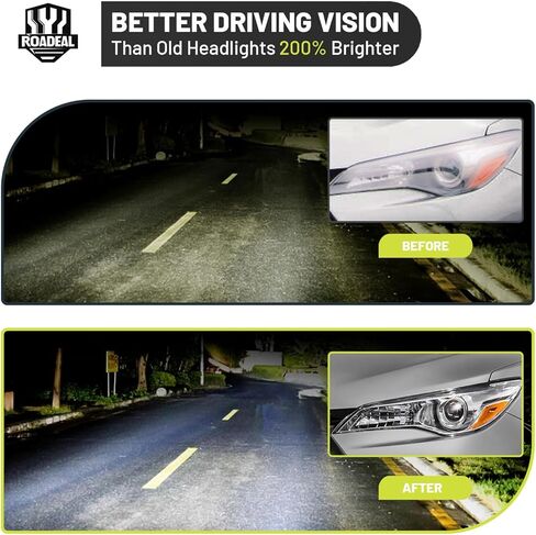 Headlights W/Bulbs for 2015-2017 Toyota Camry Only 4-Door Sedan Halogen Headlamp Replacement Driver & Passenger Side in Saudi Arabia