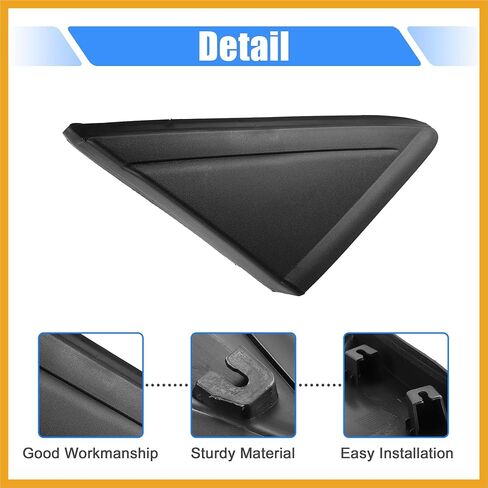 Front Right Mirror Corner Triangle Fender Cover Rearview Triangle Trim Panel for Ford Escape 2013-2019 CJ54-S16004AD5JA6 Replacement in Saudi Arabia