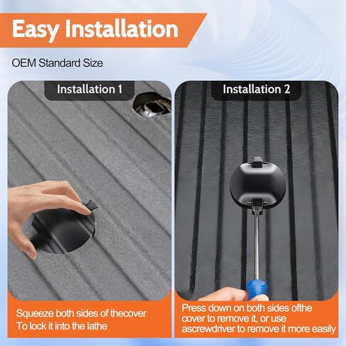 5th Wheel Bed Plug Cover Kit with Storage Bag for 2020-2026 GMC Sierra & Chevrolet Silverado 2500HD 3500HD, Puck System Gooseneck Tow Mount Covers,MTG84756187 MTG84756188 in Kuwait