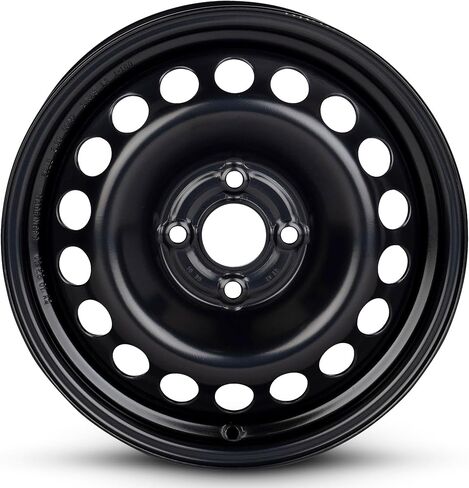 For 2004-2021 Chevrolet Aveo 15 Inch Black Painted Steel Rim - OE Direct Replacement - Road Ready Car Wheel in Saudi Arabia