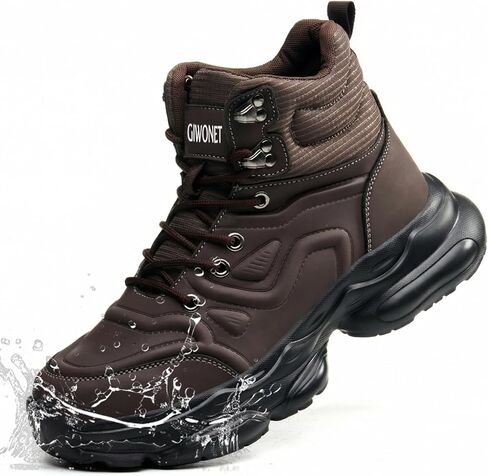 Steel Toe Boots for Men Waterproof Work Shoes Safety Work Boot Industial Constrcution Working Boot in Saudi Arabia