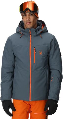 Spyder M COPPER JKT (للرجال) أزرق داكن، كبير in Saudi Arabia