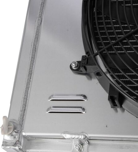 3 Row Aluminium 23" Wide Core Radiator Replacement for Shroud Fan Relay Fits 1967-1969 Chevy Camaro&Pontiac Firebird/Trans AM All Engines in Kuwait