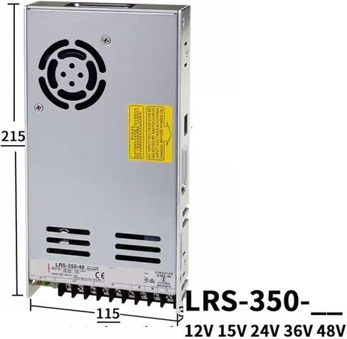 1 قطعة LRS-350-12 LRS-350 سلسلة 220 فولت إلى 24V5V12V تيار مستمر S تحويل التيار الكهربائي 48V15V36 NES 3.3N2 in Saudi Arabia