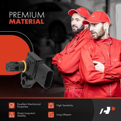 A-Premium Manifold Pressure MAP Sensor [4 Blades] Compatible with Ford Explorer 2011-2019 in Saudi Arabia