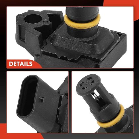 A-Premium Manifold Pressure MAP Sensor [4 Blades] Compatible with Ford Explorer 2011-2019 in Saudi Arabia