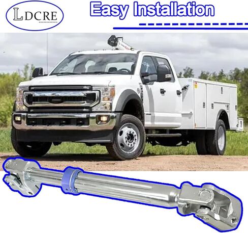 عمود التوجيه السفلي U-المفصل STCS5 HC3Z-3B676-A HC3Z-3B676-B HC3Z-3B676-C لـ 2017-2022 Ford Super Duty F250 F350 F450 F550 in Saudi Arabia
