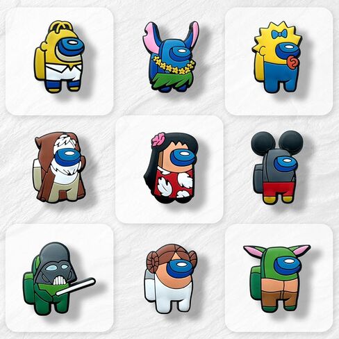 25 قطعة من Joivoritow لتزيين الأحذية الكرتونية لصنادل Croc Clog، ملحقات الأحذية الساحرة للبالغين in Kuwait