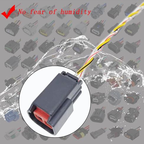 911-222 Vapor Canister Purge Valve Connector Harness Plug 2009-2019 Replacement For Ford, Mazda, Lincoln, Mercury - Edge, Explorer, Escape, F150, F250,F350,Focus, Fusion, Mustang, Taurus, MKX in Saudi Arabia