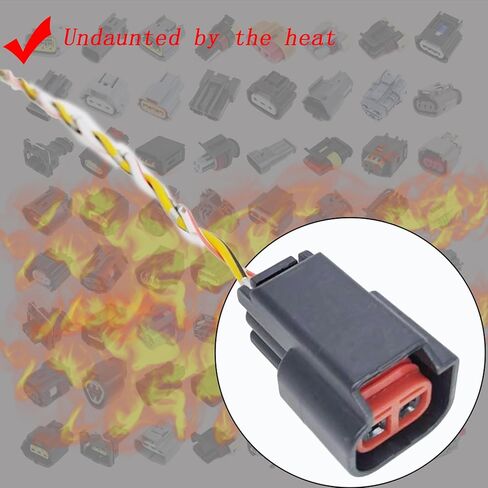911-222 Vapor Canister Purge Valve Connector Harness Plug 2009-2019 Replacement For Ford, Mazda, Lincoln, Mercury - Edge, Explorer, Escape, F150, F250,F350,Focus, Fusion, Mustang, Taurus, MKX in Saudi Arabia