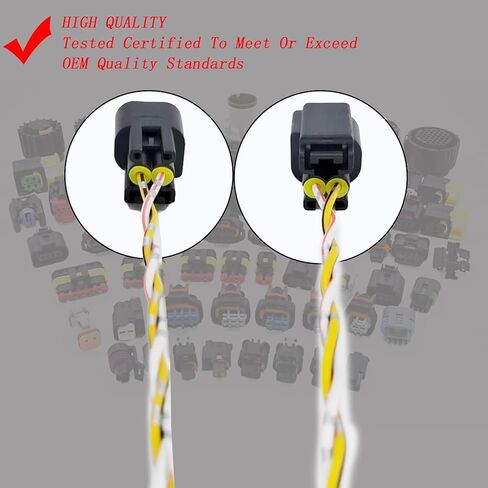 911-222 Vapor Canister Purge Valve Connector Harness Plug 2009-2019 Replacement For Ford, Mazda, Lincoln, Mercury - Edge, Explorer, Escape, F150, F250,F350,Focus, Fusion, Mustang, Taurus, MKX in Saudi Arabia
