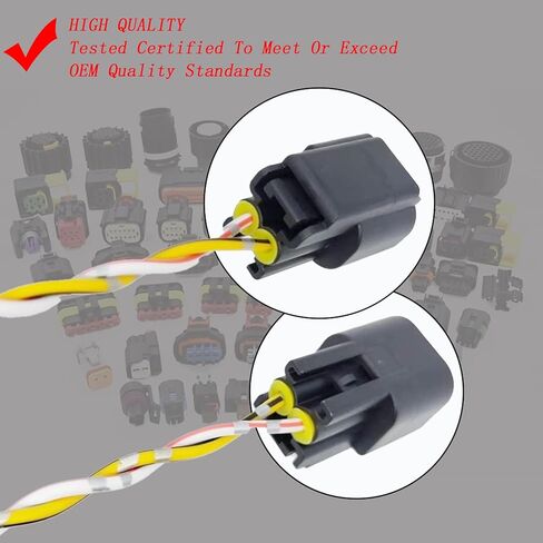 911-222 Vapor Canister Purge Valve Connector Harness Plug 2009-2019 Replacement For Ford, Mazda, Lincoln, Mercury - Edge, Explorer, Escape, F150, F250,F350,Focus, Fusion, Mustang, Taurus, MKX in Saudi Arabia