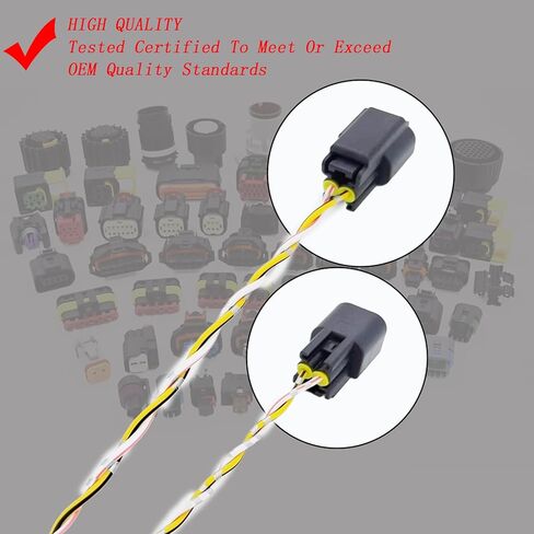 911-222 Vapor Canister Purge Valve Connector Harness Plug 2009-2019 Replacement For Ford, Mazda, Lincoln, Mercury - Edge, Explorer, Escape, F150, F250,F350,Focus, Fusion, Mustang, Taurus, MKX in Saudi Arabia
