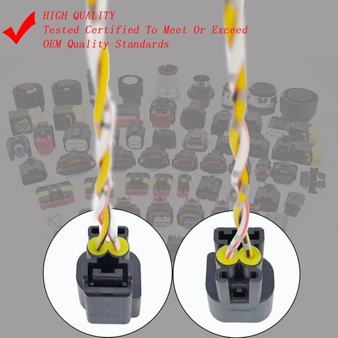 911-222 Vapor Canister Purge Valve Connector Harness Plug 2009-2019 Replacement For Ford, Mazda, Lincoln, Mercury - Edge, Explorer, Escape, F150, F250,F350,Focus, Fusion, Mustang, Taurus, MKX in Saudi Arabia