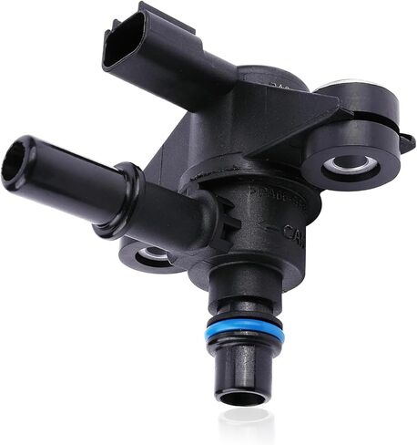 Vapor Canister Valve, High Remperature Resistance Evaporative Emissions Purge Valve, One-way Purge Parts 9U5Z9C915AB AU5Z-9C915-B 9U5Z-9C915-A, Compatible with Ford (Black) in Kuwait