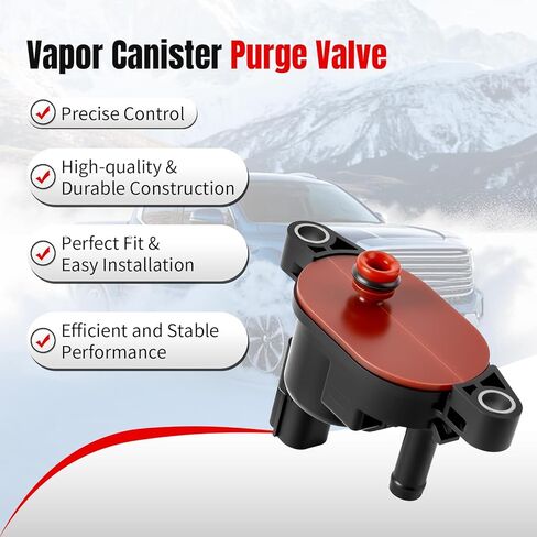 Vapor Canister Purge Valve Fit for Honda Accord Odyssey Ridgeline Civic Passport Pilot, Acura MDX TLX 2006 2007 2008 2009 2010 2011 2012 2013 2014 2015 2016 2017 2018 2019 2020 2021 2022, 911-763 in Saudi Arabia