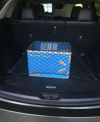 Rear Trunk Organizer Cargo Net for Mazda CX-5 2013-2025 – Floor Style Cargo Net for SUV – Premium Mesh Car Trunk Organizer Vehicle Carrier Storage – Compatible with CX-5 in Saudi Arabia