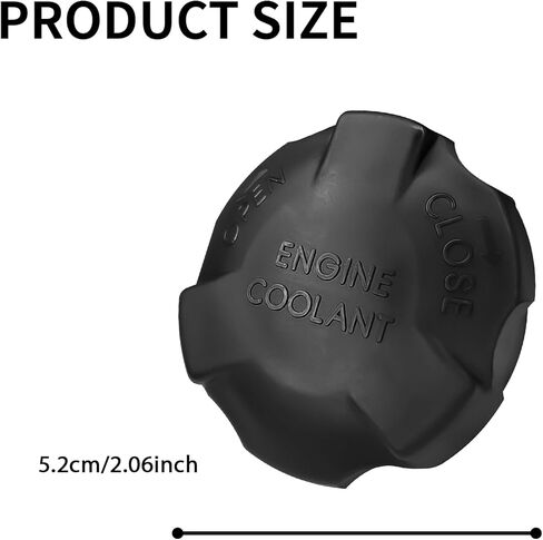 Coolant Radiator Reservoir Cap Car Engine Radiator Coolant Reservoir Cap Replacement Leak Sealer for Kia Forte Optima Hyundai Rio Rondo Accent Santa Tucson OEM#25441-26100 254412B100 in Saudi Arabia