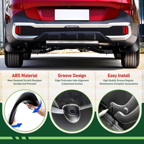 Mud Flaps for Kia Sportage 2023-2026,Front Rear Splash Guard Fender Compatible with Kia 2023 2024 2025 2026 Exterior Accessories,4pcs Set No Drilling Required Tire Protector Mudguard in Saudi Arabia