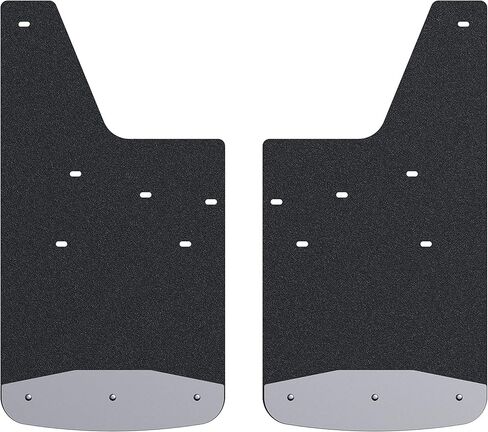 Luverne 251451 Rear 12-Inch x 23-Inch Textured Rubber Mud Guards, Select Chevrolet Silverado, GMC Sierra 2500, 3500 HD, 2 Flaps in Saudi Arabia