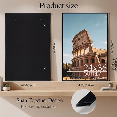 4 Multi Color 8x10 Picture Frames Set, Distressed Rustic 8 x 10 Photo Frames for 8 by 10 inch Pictures for Tabletop and Wall Collage in Kuwait