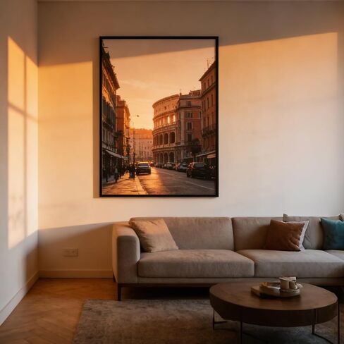 4 Multi Color 8x10 Picture Frames Set, Distressed Rustic 8 x 10 Photo Frames for 8 by 10 inch Pictures for Tabletop and Wall Collage in Kuwait